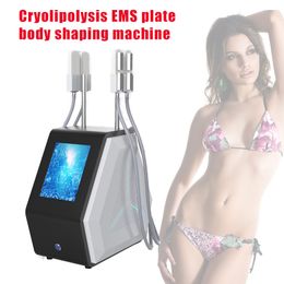 Cryolipolysis cryoskin muscle stimulate slimming machine with 4pcs pad cryo hands combine EMS for body shaper fat reduce