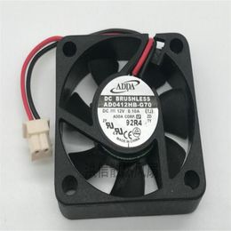 Wholesale fan: ADDA AD0412HB-G70 12V 0.10A 4cm 4010 Two-wire double-ball silent fan