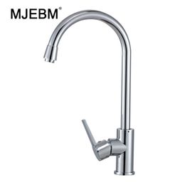 MJEBM 360 Rotatable And Cold Dual Temperature Stainless Steel Sink Faucet Kitchen 220401