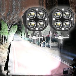 Running Lights for Cars Motorcycle Led Fog Bar Fog Lights Headlights Spotlight DRL Pod Lamps for Auto Niva Lada 4x4 Off Road ATV Car