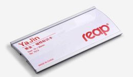 70*30mm Reap Magnetic aluminium store exhibition worker employee staff ID name Image card holder ID NAME badge