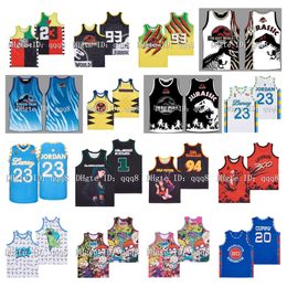 Na85 Movie BASKETBALL JERSEY 23 POETIC JUSTICE 93THE LOST WORLD JURASSIC PARK TRUCK 23 Michael Laney 1 ALICIA KEYS 94 PULP FICTION