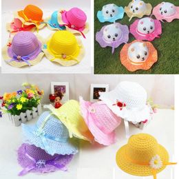 Summer beach hat children baby 2-5 years old child lace breathable mesh