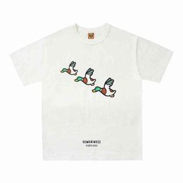 Human Made X Cpfm T-shirt Sunseeker Crop Foam Print Tie-Dye Short Sleeve T220725