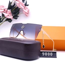 Henrye Designer Sunglasses for women street shooting sunglasses travel fashion glasses 7 Colour 9000 With box