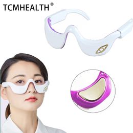 3D Electric Eye Massager Anti Wrinkle Heating SPA Eye Bag Removal Hot Compress Massage Fatigue Relief Beauty Device