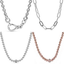 Buy Chunky Silver Link Necklace Online 