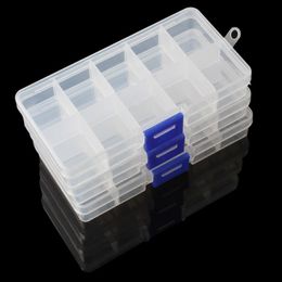 Storage Boxes & Bins Plastic Box Organiser Case Compartment Adjustable Container For Craft Nail Fuse Jewellery Beads Screw Organizador