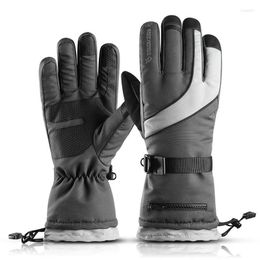 Ski Gloves Brand Men's Snowboard Snowmobile Motorcycle Riding Winter Windproof Waterproof Unisex Snow