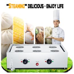 Steamed Buns Machine 246 Holes Carrielin Electric Steamer Steaming Dumpling Furnace Desktop Automatic Insulation Steamers Cooking Pots