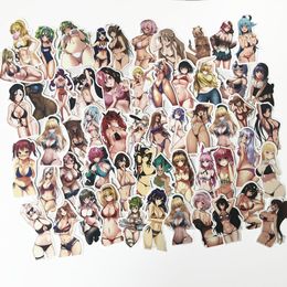 New Waterproof 10/30/50PCS Sexy Anime Girl Graffiti Hentai Stickers Luggage Phone Fridge Car Bike Skateboard Laptop Sticker Decals sticker