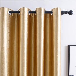 Curtain & Drapes European Modern Curtains For Living Room Bedroom Elegant Jacquard Window Panel Fabric Coffee Home DecorationCurtain