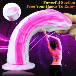 Other Health & Beauty Items Huge Realistic Dildo Soft Silicone Penis Suction Cup