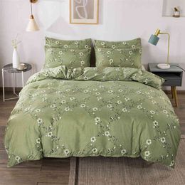 Bedding French Fresh Floret Quilt Cover Pillow Case No Sheet Set