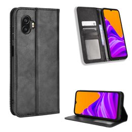 Wallet Leather Cases For Samsung Galaxy Xcover 6 Pro 2 Case Magnetic Book Stand Protection Xcover 4 5 Flip Cover