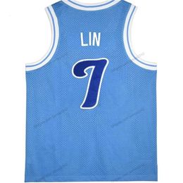 Nikivip Custom Jeremy Lin #7 Beijing Basketball Jersey Linsanity LinShuhao Stitched Blue Size S-4XL Any Name And Number Top Quality Jerseys