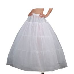 Ball Gown Wedding Petticoat with lace women Underskirt for Dresses 3 hoops good quality wedding accessories