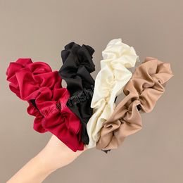 Satin Scrunchies Colorfur Hairbands Headbands Ornament Accessories Hair Accessories Wholesale