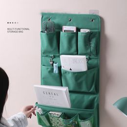 Hanging Fabric Storage Bag with Hook 2/3 Layers Sundries Storage Bag for Bedroom Washing Table Organiser Kitchen Tool Bags