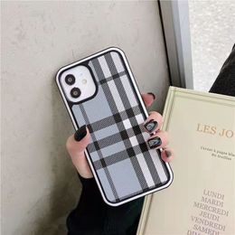 Luxurys designers Phone Case for iPhone case 7p 8p x XS XR xsmax 11 11pro 11promax 12 12mini 12Pro 12promax Popular stripe All inclusive 1a