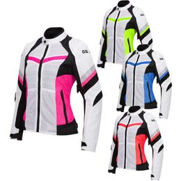 Motorcycle Apparel Women's Riding Jacket Summer Mesh Breathable Racing Clothes Autumn Warm Knight Cross-country ClothesMotorcycle