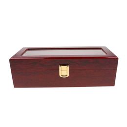 Jewelry Pouches Bags Slots Display Watch Boxes Wood Storage Case With Lock Wooden Gift BoxJewelry BagsJewelry