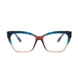 Moda Occhiali da sole Frames TR90 Anti-blue Eyewear Ins Women Cateye Occhiali da vista Multi-colori Street-snap SpectaclesFashion FramesFashion