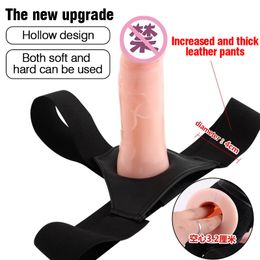 Strap on Dildo Adjustable Penis Ultra Elastic Harness Belt Adult sexy Toys for Woman Couples Products Beauty Items