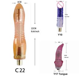 NXY Sex products dildos A2 Machine Dildo Confirmation for 3XLR Male Jelly Colour Vibrator Massage Masturbation ual stimulation 1014