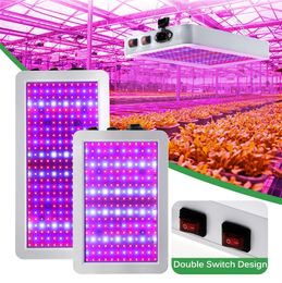 LED-Wachstumslicht, 2000 W, 3000 W, wasserdicht, Phytolampe, volles Spektrum, 2 Modus-Schalter, Veg Bloom, Zimmerpflanzen-Wachstumslampe