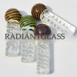 Transparent freezable glass pipe accessories 120mm multicolor oiling spoon smoking hand pipes for smoking