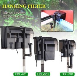 2W5W8W 3 in 1 External Hanging rium Filter Waterfall Pump Fish Turtle Tank Water Oxygen Circulation Y200917