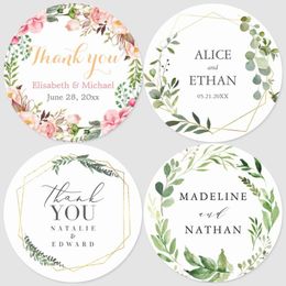 Other Event & Party Supplies Wedding Thank You Stickers Custom Labels Floral Personalized LabelsOther