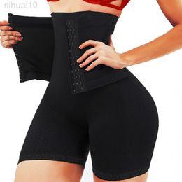 Sexy Butt Lifter Body Shapers High Waist Trainer For Women Dress Slimming Sheath Control Panties Shapewear Corrective Underwear L220802