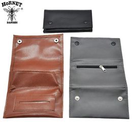 PIPE New popular cigarette packaging bag three fold leather cigarette bag with zipperXXX