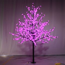 1,056pcs LED Christmas Decorations Bulbs Cherry Blossom Tree Light Red/Blue/Green/Yellow/White/Pink/Puple Optionally 2m/6.5ft Height