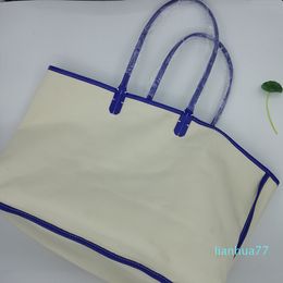 Designer- Women polka dot shopping bag canvas handbag fashion shoulder bag medium large multicolor optional