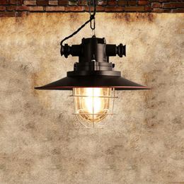 Pendant Lamps Amercian Retro Loft Lamp Vintage Chandelier Iron Cafe Pub Study Office Restaurant Dining Room Kitchen Lighting LampsPendant