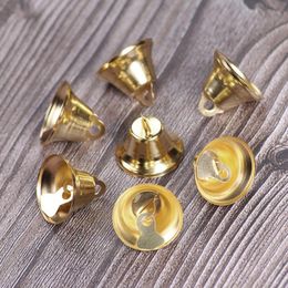 Other Event & Party Supplies 20/40 Pcs Jingle Bells Gold Silver Pendants Small Iron Christmas Tree Hanging Bell Decorations For Festival Gif