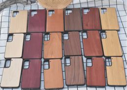 galaxy wood case UK - Factory Wholesale Wood Phone Cases For Samsung Galaxy S22 PLUS S21 ultra Note 20