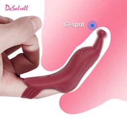 Finger Sleeve Vibrator Clit Stimulate Female Masturbator sexy Toys For Women Adult Product Lesbian G Spot Orgasm Massage