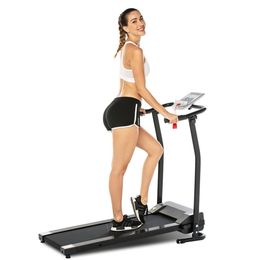 Folding Treadmill 1.5HP Power Electric Running Machine Auto Stop Safety Function