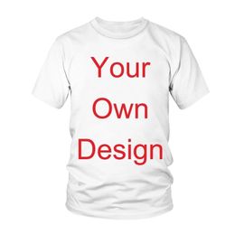 DIY 3D Print T shirt Your Own Design Men Women Fashion Streetwear O Neck Custom T Shirt Hip Hop Tops Unisex Tees Clothing 220707