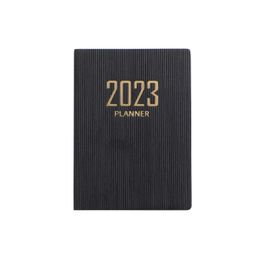 2023 English schedule book pocket calendar with notepad notes a7 daily plan notebook planner notepads ocean freight