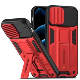 Phone Cases For iphone 13 pro max 12 11 XR XS 7 8 PLUS case TPU PC Military Grade Heavy Duty Full Body Protective Shockproof Kickstand Cover