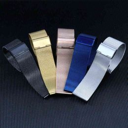 High Quality Wrist Belt Milanese band 8mm 10mm 12mm 14mm 16mm 18mm 20mm 22mm 24mm Stainless Steel Buckle Strap G220420