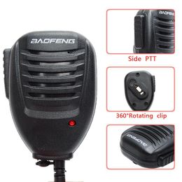 Baofeng Walkie Talkie Waterproof PTT Shoulder Speaker Microphone for TYT UV-5R BF-888S UV-82 UV-13 ProTwo Way Radio