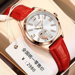 Women Watches Top Brand Quartz Female Bracelet Watches Women Leather Wrist Watch For Ladies Gift Rose Gold