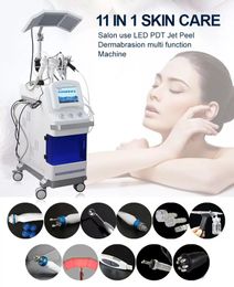 11 IN 1 Hydra Microdermabrasion Facial Multi-Functional Beauty Equipment Oxygen Crystal Diamond Water Peeling Face Clean Skin Care Deep Cleaning Oxygen Jet Peel