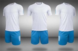 HOT 2022 MEN Design Custom Soccer Jerseys Sets Men's Mesh training Football suit adult custom logo plus number With Shorts football wear Soccer Sets